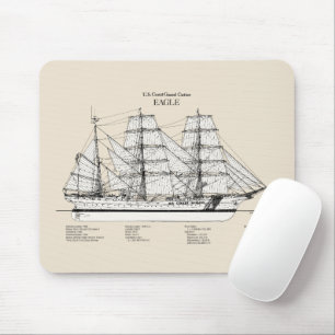 USCGC Eagle wix-327 - SBD Mousepad