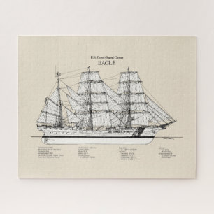 USCGC Eagle wix-327 - SBD Puzzle