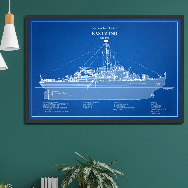 USCGC Eastwind Waggb-279 - ABD Fotodruck (Von Creator hochgeladen)