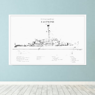 USCGC Eastwind Waggb-279 - BD Leinwanddruck