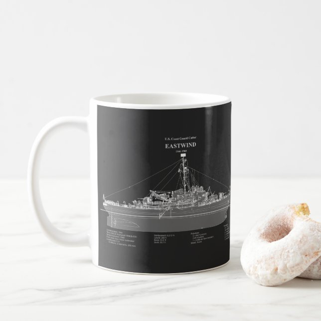 USCGC Eastwind Waggb-279 - PD Kaffeetasse (Mit Donut)