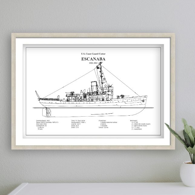 USCGC Escanaba wpc-77 - BD Fotodruck (Von Creator hochgeladen)