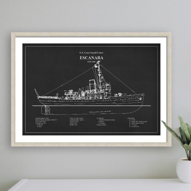 USCGC Escanaba wpc-77 - PD Fotodruck (Von Creator hochgeladen)