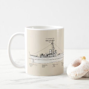 USCGC Escanaba wpc-77 - SBD Kaffeetasse
