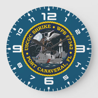 USCGC Shrike WPB 87342 T - Shirt Große Wanduhr