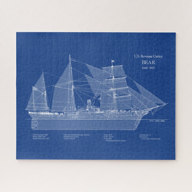 USCGRC USRC Bär - ABD Puzzle (Horizontal)