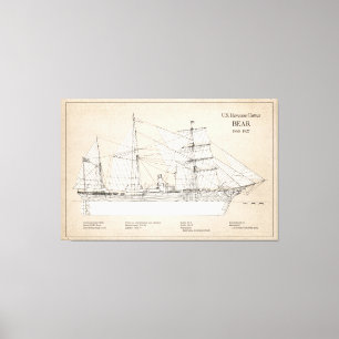 USCGRC USRC Bär - SBD Leinwanddruck