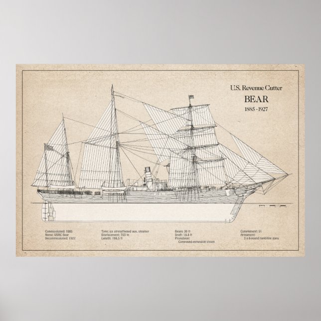 USCGRC USRC Bär - SBD Poster (Vorne)