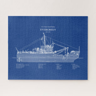 USCGT Evergreen wlb-295 - ABD Puzzle
