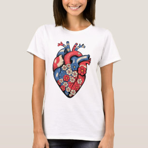 usd vintage herz damen tshirts