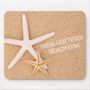 USDA zugelassener Strand-Gammler Mousepad