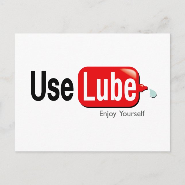 Use Lube Postkarte (Vorderseite)