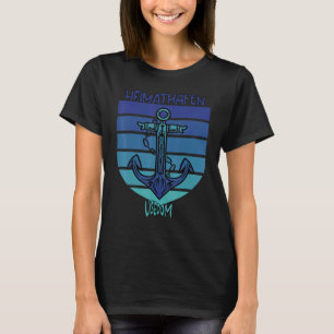Usedom Heimathafen Anchor Nautics Souvenir Ostsee T-Shirt