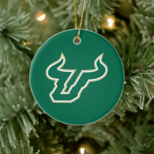 USF-Bullen Keramik Ornament