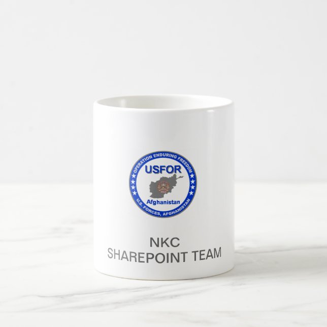 USFOR-A NKC SHAREPOINT TEAM-TASSE KAFFEETASSE (Mittel)