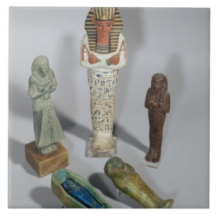 Ushabti Zahlen Fliese