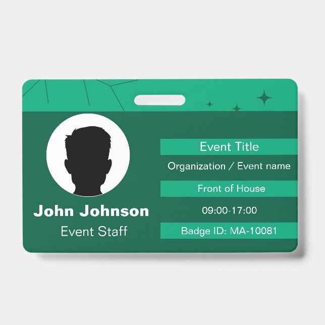 Usher Ausweis (Vorderseite)