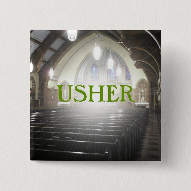 USHER BUTTON (Vorderseite)