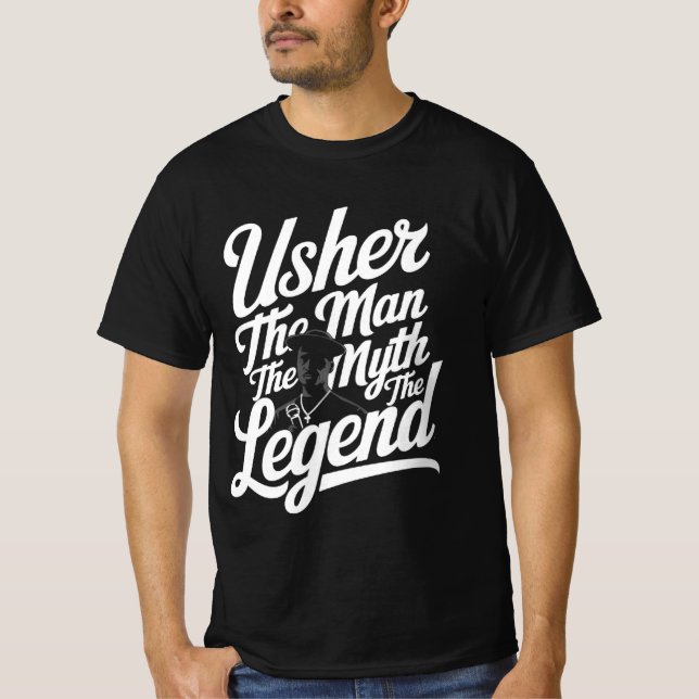 Usher Gift The Man Myth Legend T - Shirt (Vorderseite)