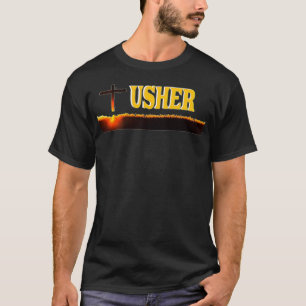 Usher Uniform für Christen Kirchengeschenk Männer  T-Shirt