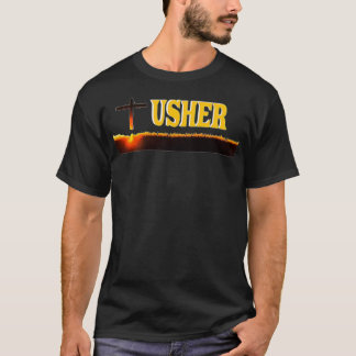 Usher Uniform für Christen Kirchengeschenk Männer  T-Shirt