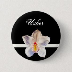Usher Wedding ID Abzeichen Button