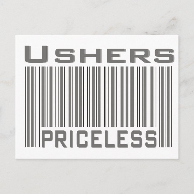 Ushers Pricellos Postkarte (Vorderseite)