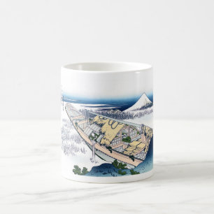 Ushibori in der Provinz Hitachi Kaffeetasse