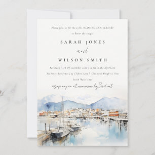 Ushuaia Argentinien Landschaft Hochzeit Jubiläum Einladung
