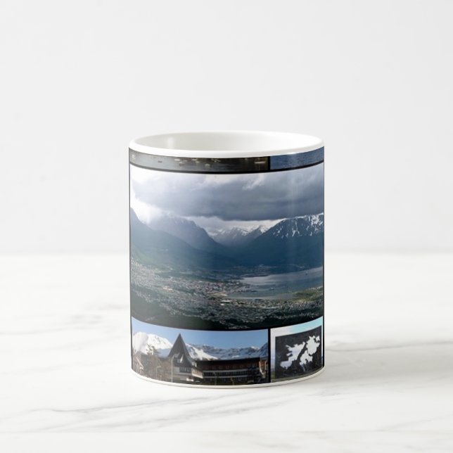 Ushuaia - I Liebe - Argentinien - Kaffeetasse (Mittel)