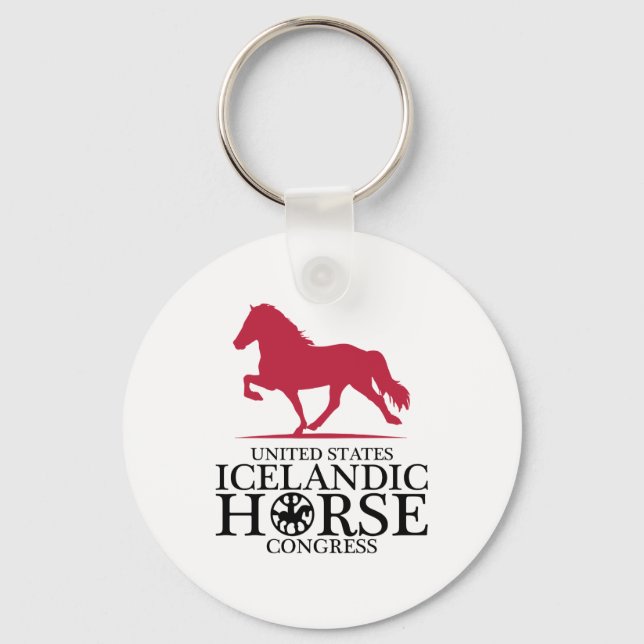 USIHC Button-Schlüsselanhänger Schlüsselanhänger (Vorderseite)