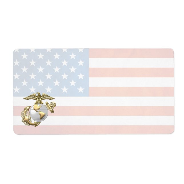 USMC Adler, Globe & Anchor (EGA) [3D] (Vorne)