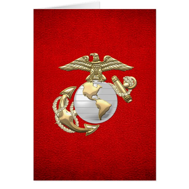 USMC Adler, Globe & Anchor (EGA) [3D] (Vorne)