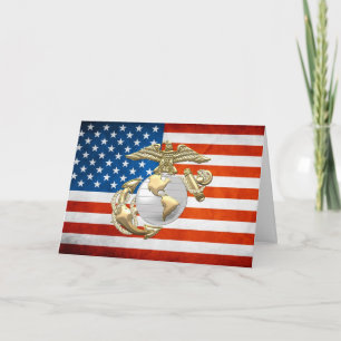 USMC Adler, Globe & Anchor (EGA) [3D] Karte