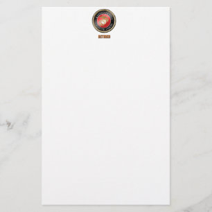 Usmc-Aufkleber Briefpapier