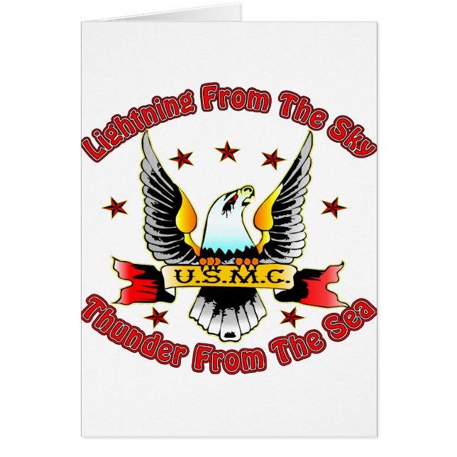 USMC Blitze aus dem Himmel Donner aus dem Meer (Vorne)
