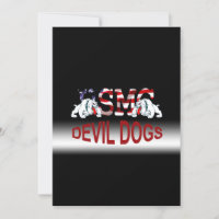 USMC Chesty - Teufels Hunde - Individuelle Karte!