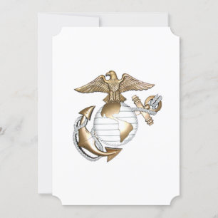 USMC EGA Individualisierbare Karte für jeden Anlas