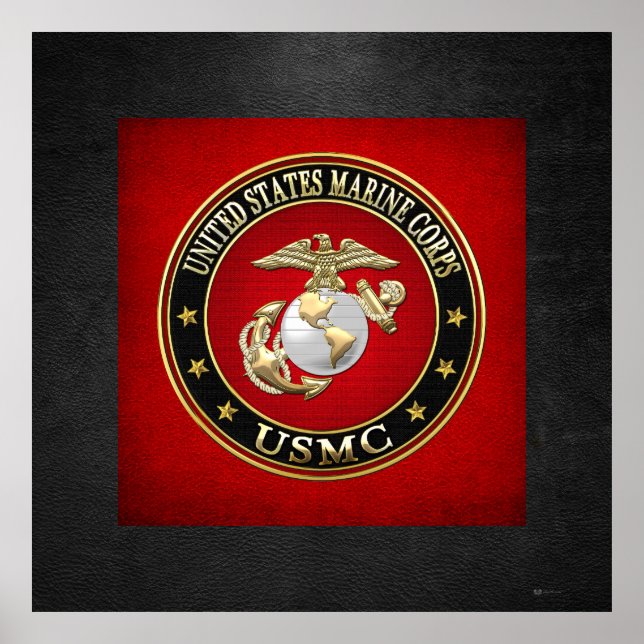 USMC EGA [Special Edition] [3D] Poster (Vorne)