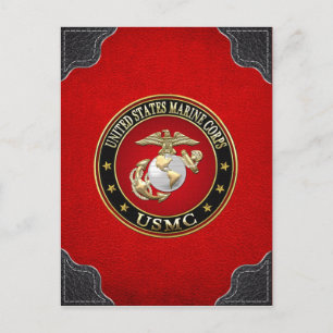 USMC EGA [Special Edition] [3D] Postkarte