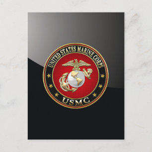 USMC EGA [Special Edition] [3D] Postkarte