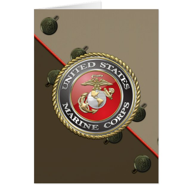 USMC-Emblem und Uniform [3D] (Vorne)