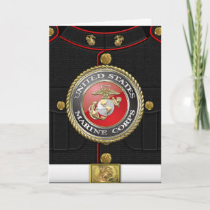 USMC-Emblem und Uniform [3D] Karte