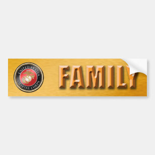 USMC Family Autoaufkleber