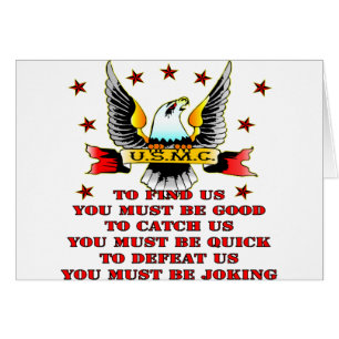 USMC finden uns Fang uns besiegen Sie müssen Sie s