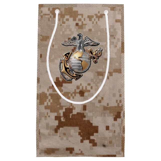 USMC Gift Bags für ein Geschenk für ein Schiffskor Kleine Geschenktüte (Vorderseite)