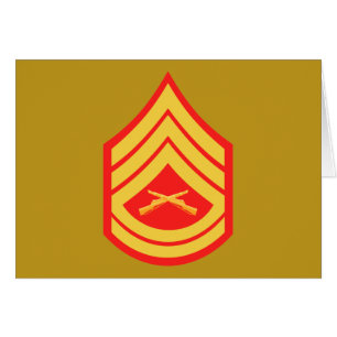 USMC GySgt Gunnery Sergeant E-7