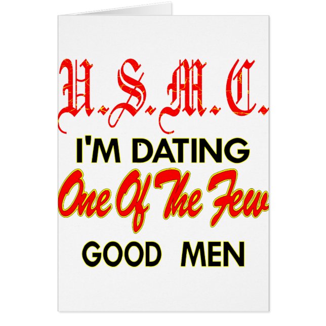 USMC Ich bin einer der wenigen guten Männer Verabr (Vorne)