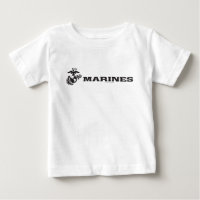 USMC Logo - Schwarz