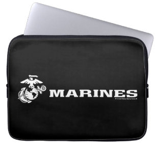 USMC-Logo - Weiß Laptopschutzhülle